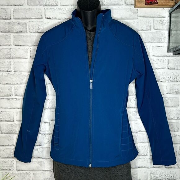 SPORTO Fleece Lined Blue Jacket Size Large - Picture 3 of 8